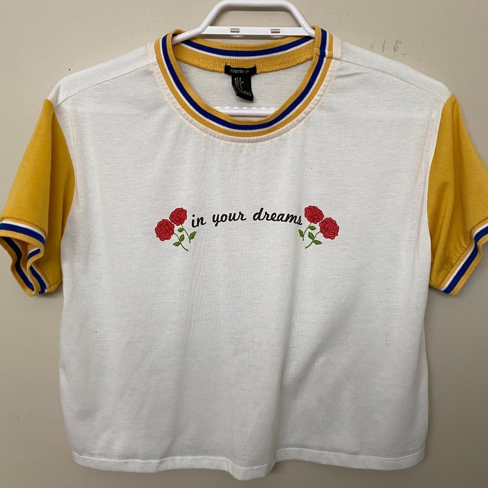 Graphic Crop Top
